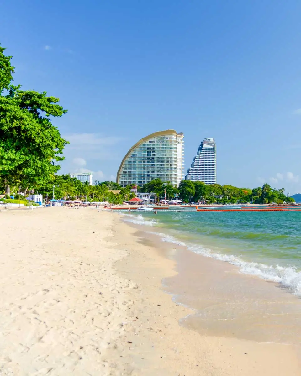 Wong Amat Beach in Pattaya, Thailand