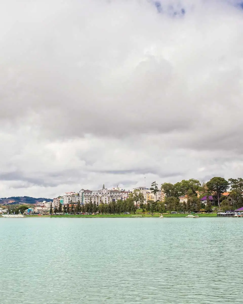 Xuan Huong Lake in Da Lat, Vietnam