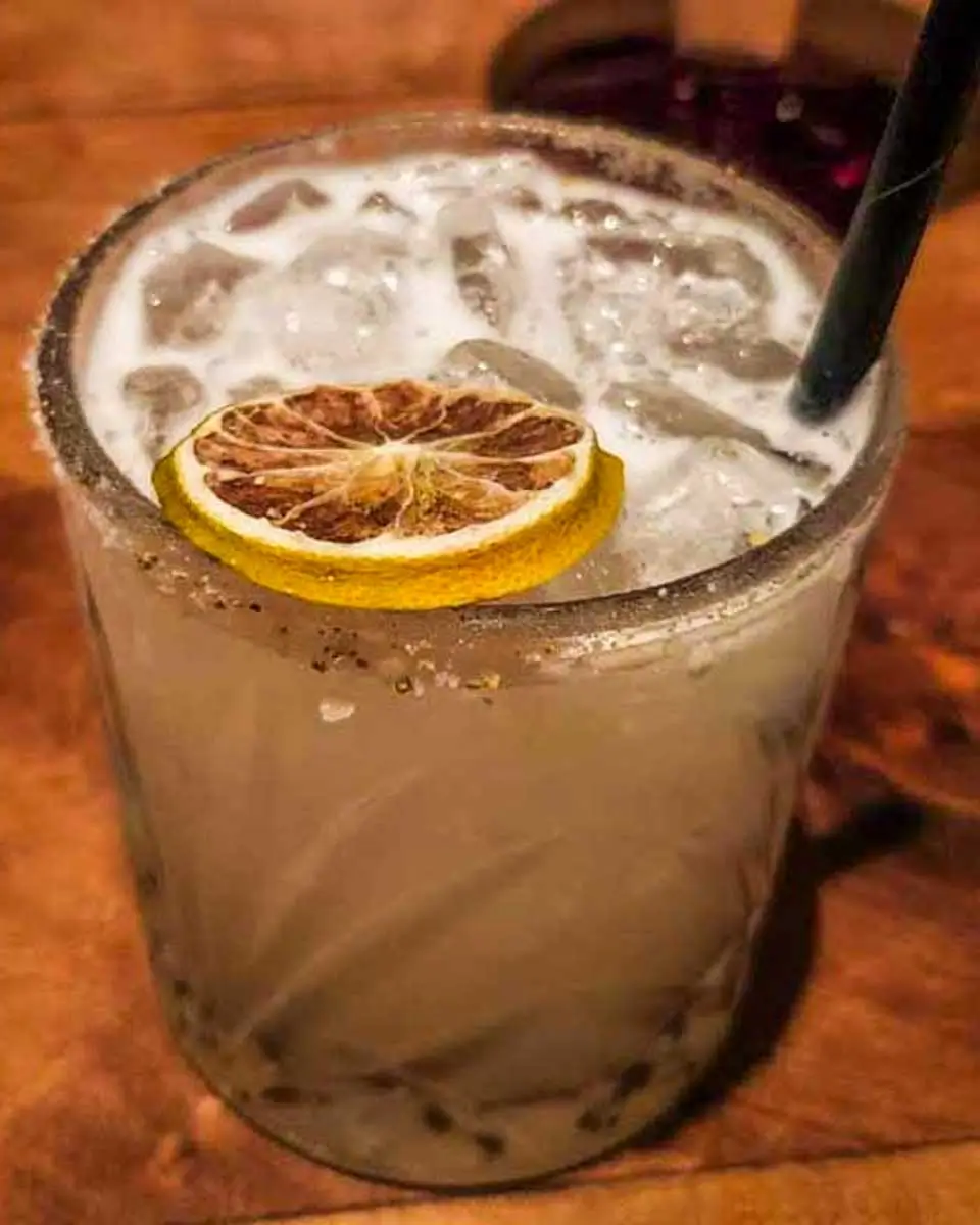 A cocktail drank on a Pensacola pedal tour, Florida