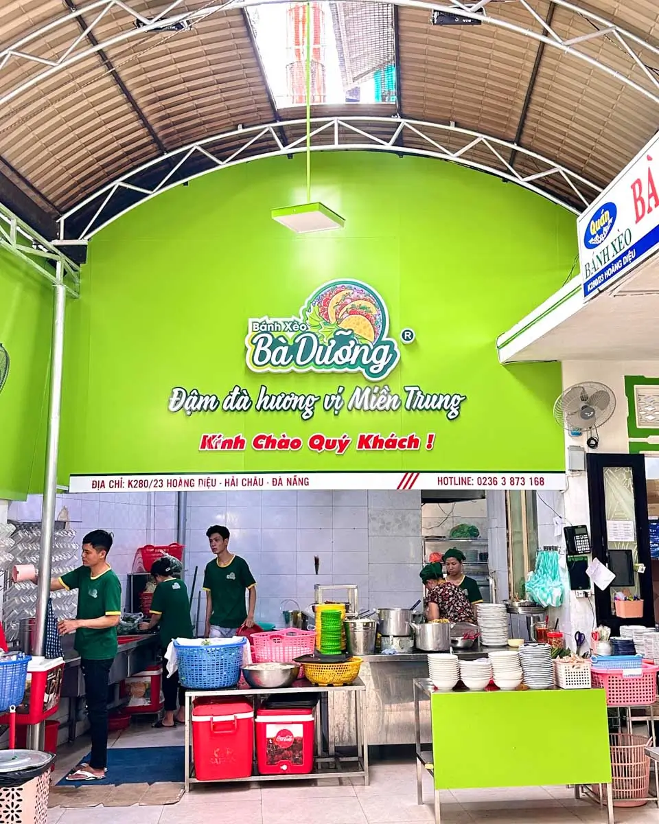 Bánh Xèo Bà Dưỡng, Da Nang, Vietnam
