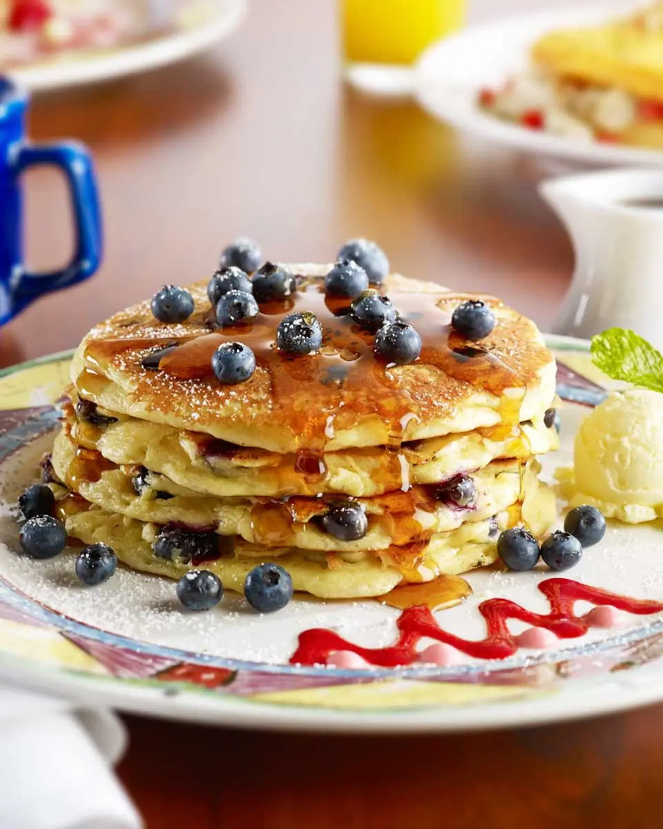 Blueberry Pancakes eaten at Miss Shirley’s Cafe in Baltimore, Maryland