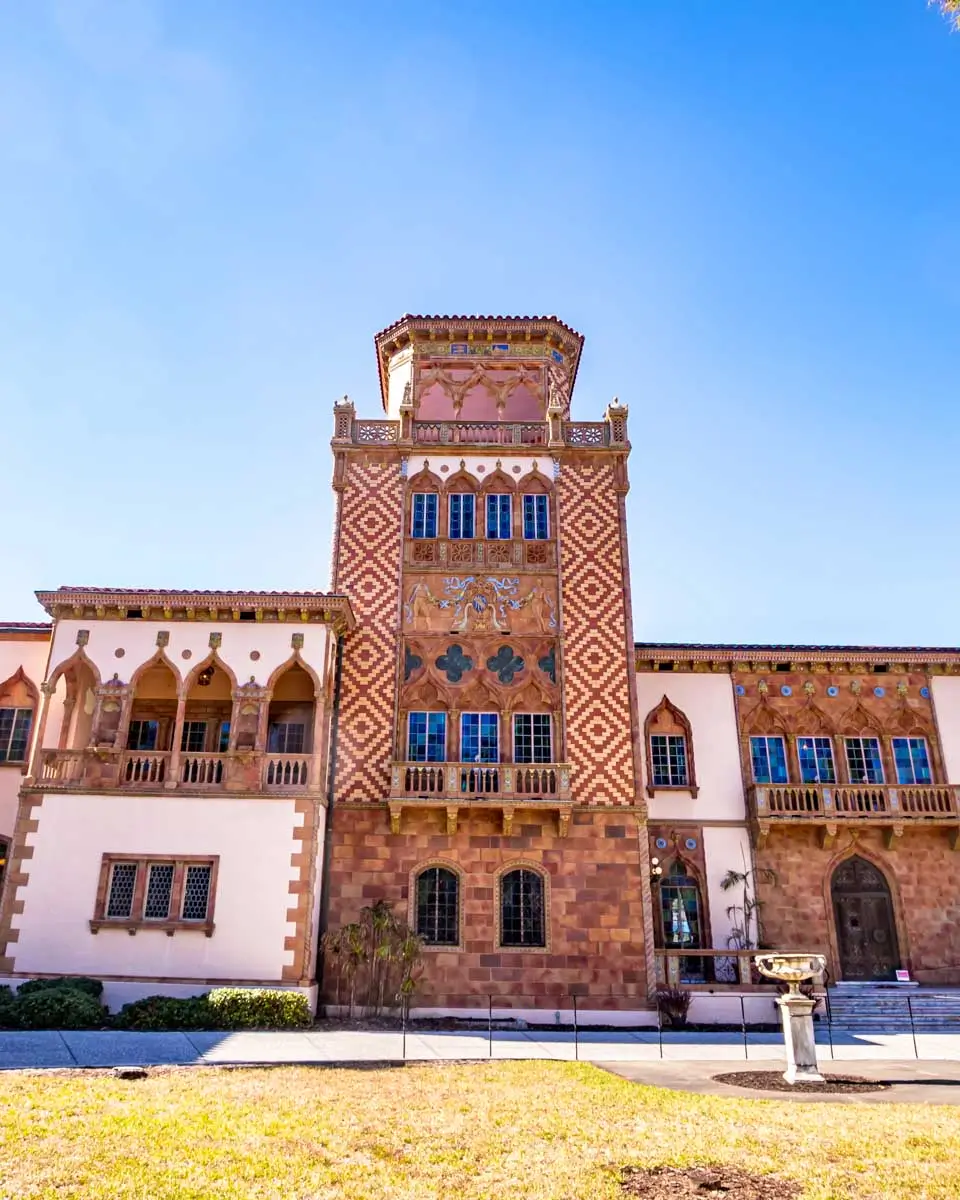 Ca Dzan house in the ringling gardens, Sarasota, Florida
