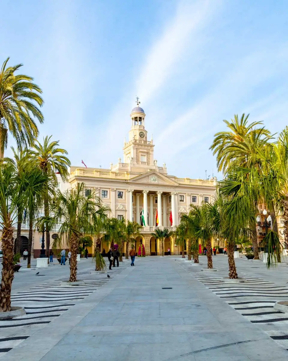 City hall of Cadiz, Spain