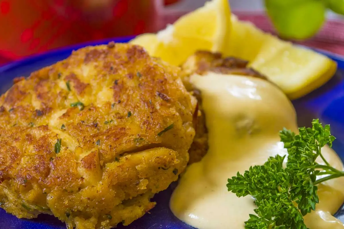 Crab-cake-eaten-in-Richmond Virginia