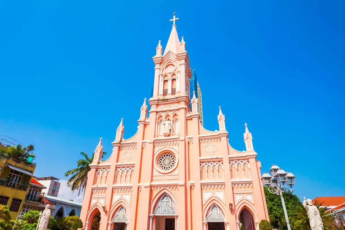 Da Nang Cathedral in Vietnam
