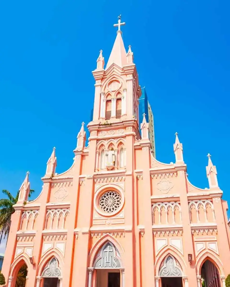 Da Nang Cathedral in Vietnam