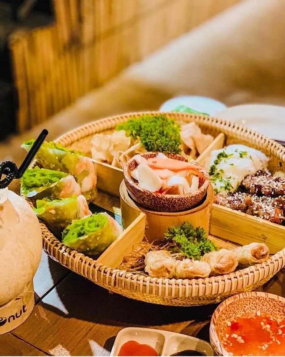 Food at Bếp Cuốn Đà Nẵng, Vietnam