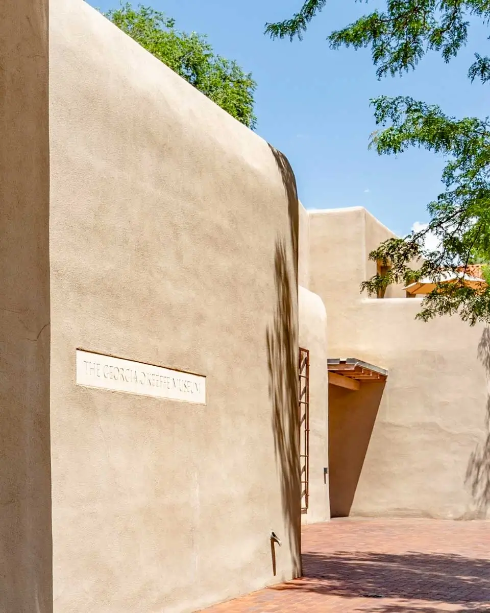 Georgia O’Keeffe Museum in Santa Fe, New Mexico