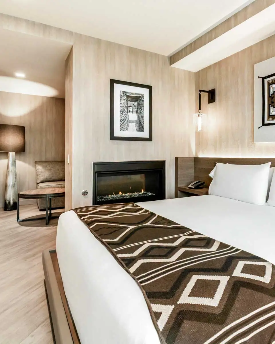Guestroom at Hotel Chaco in Albuquerque, New Mexico