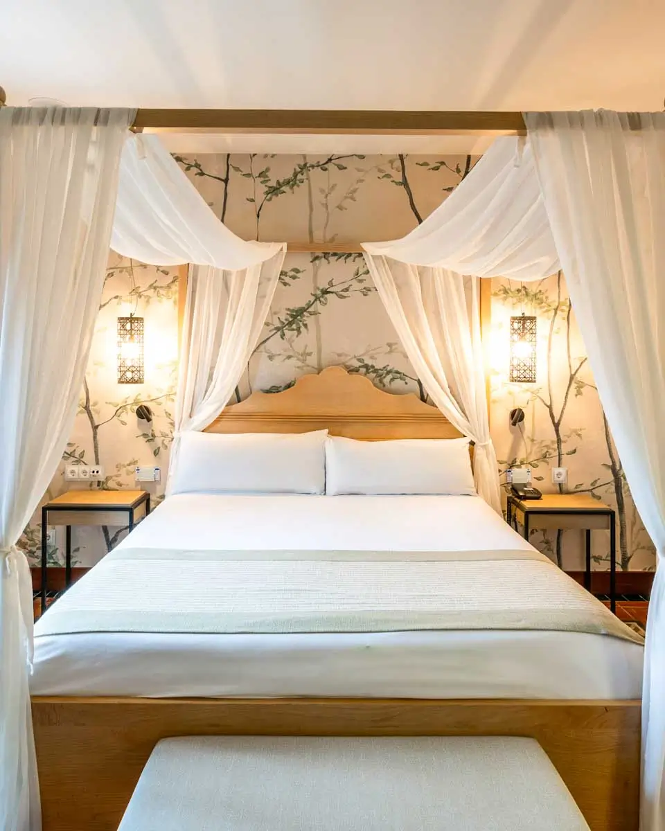 Guestroom at Parador de Granada, Spain