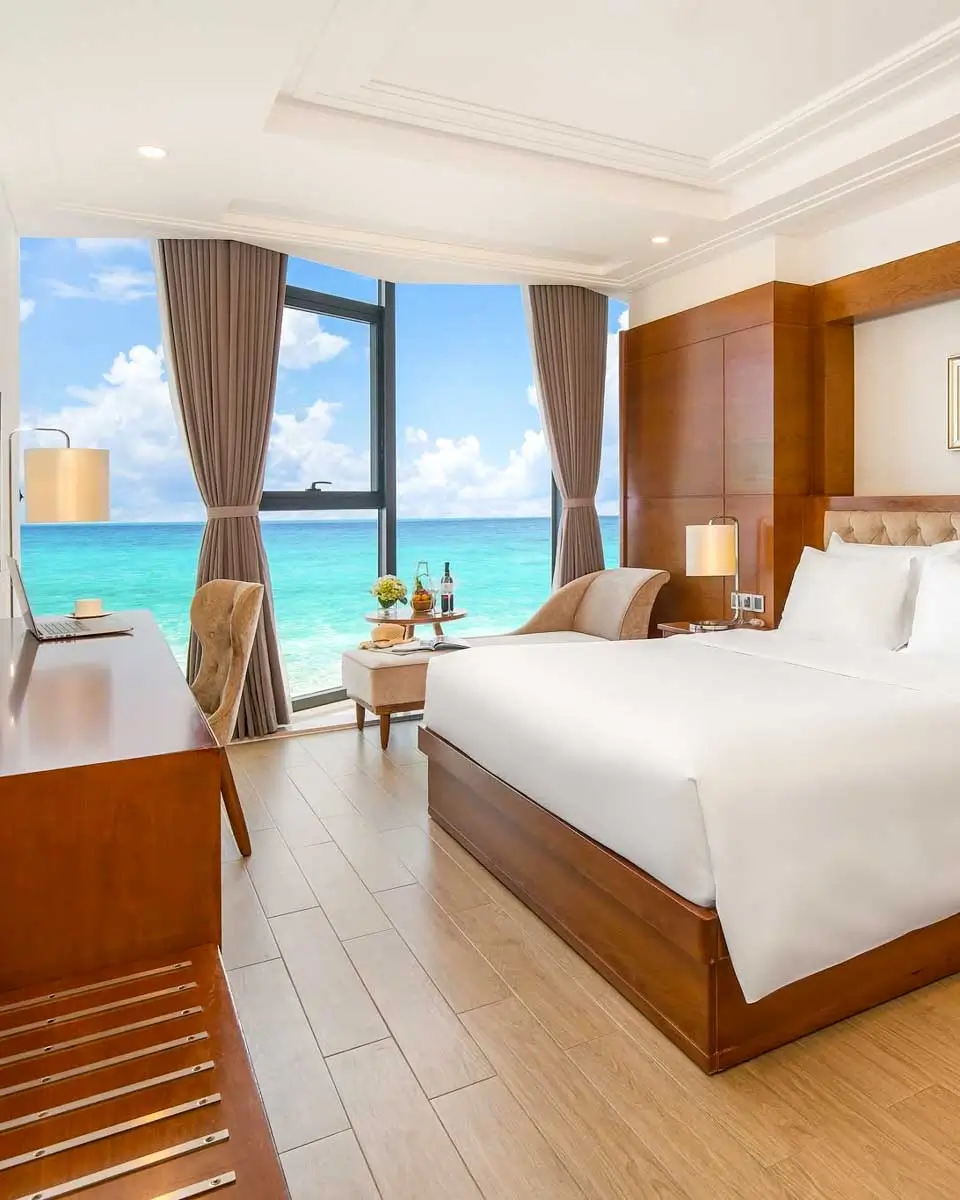 Guestroom at Paris Deli Danang Beach Hotel, Da Nang, Vietnam