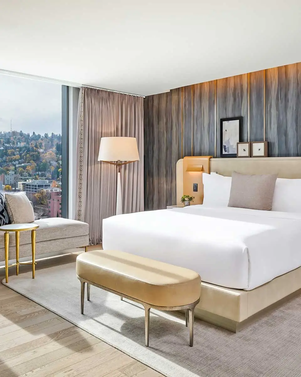 Guestroom in The Ritz-Carlton, Portland, Oregon