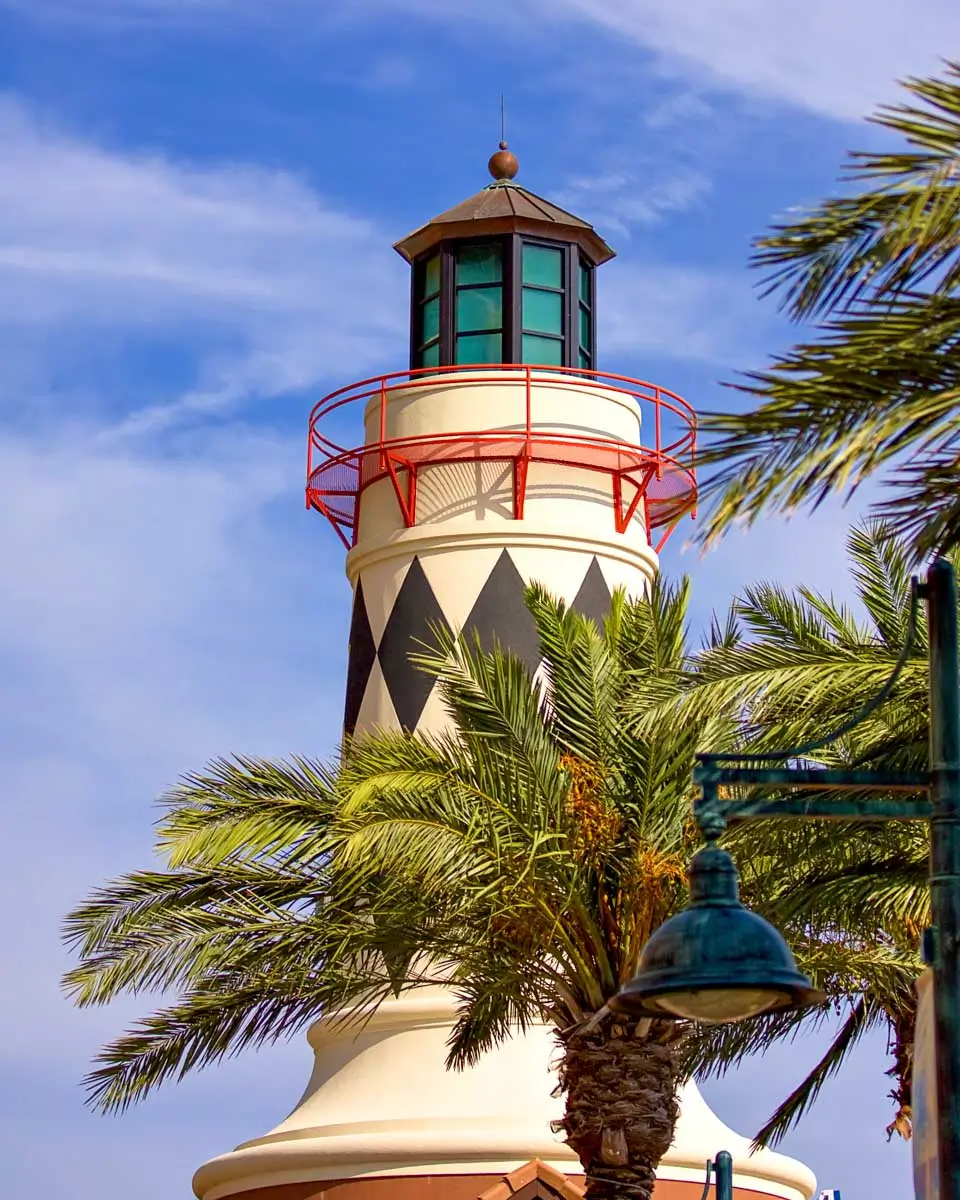 Harry T's Lighthouse in HarborWalk Village, Destin, Florida