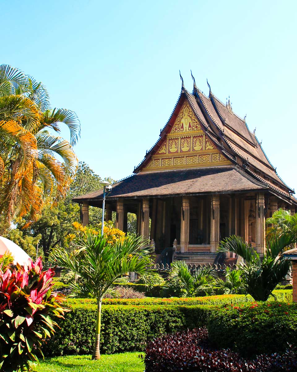Haw Phra Kaew in Vientiane, Laos
