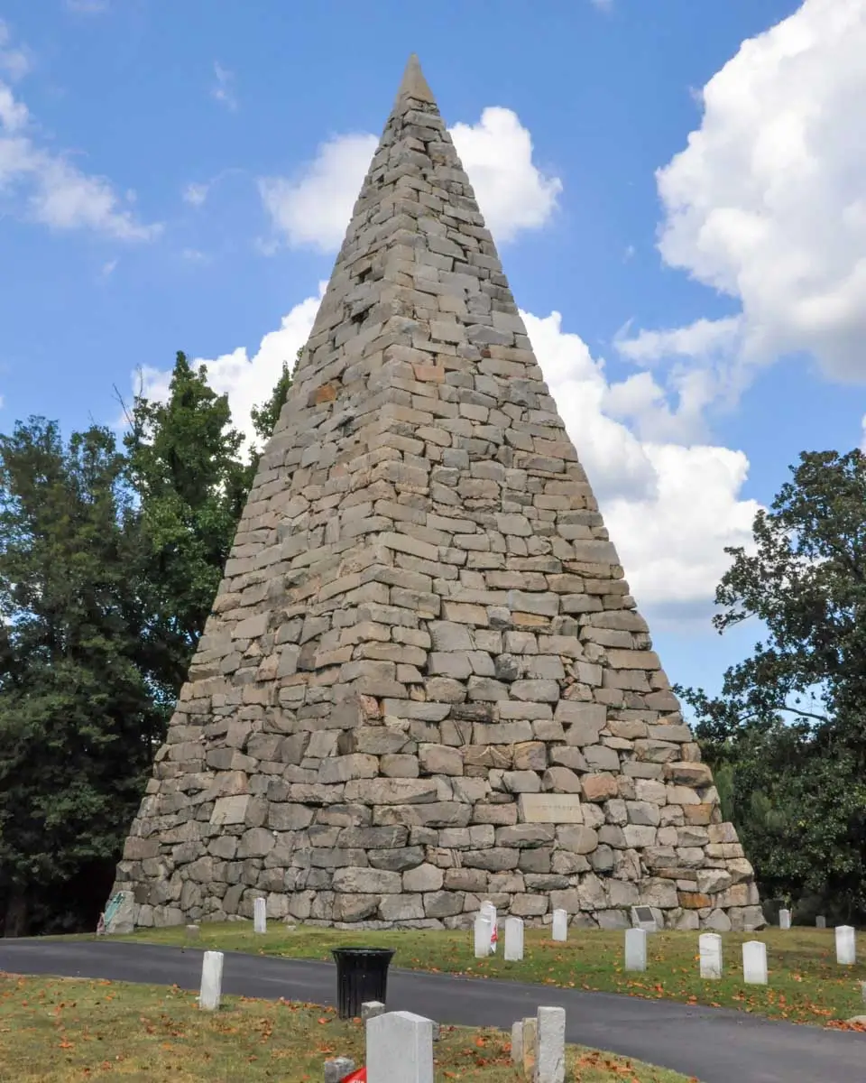 Hollywood Cemetery in Richmond, Virginia