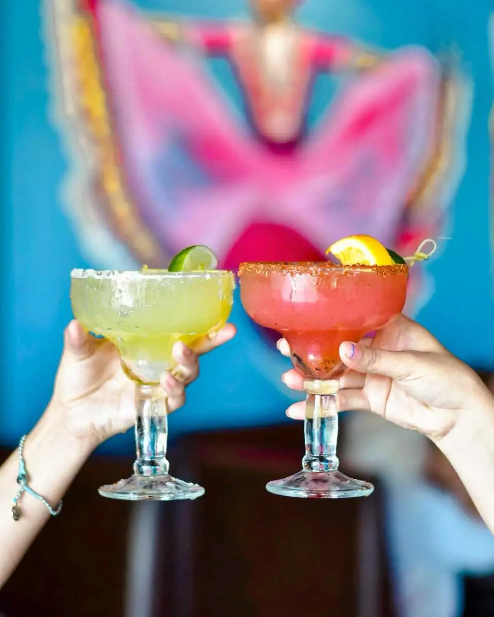 Margaritas at El Charro Cafe, Tucson, Arizona
