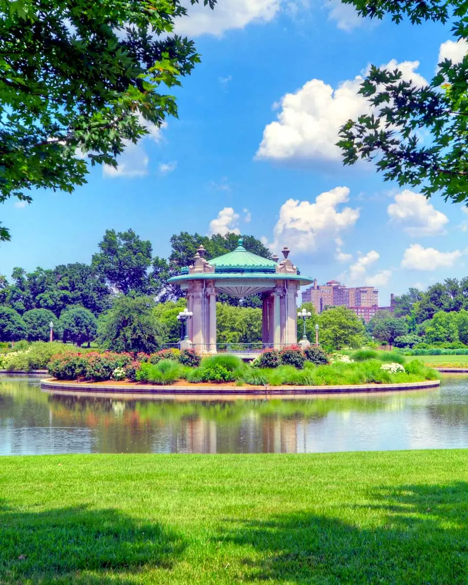 Muny Bandstand located in Forest Park, St. Louis, Missouri