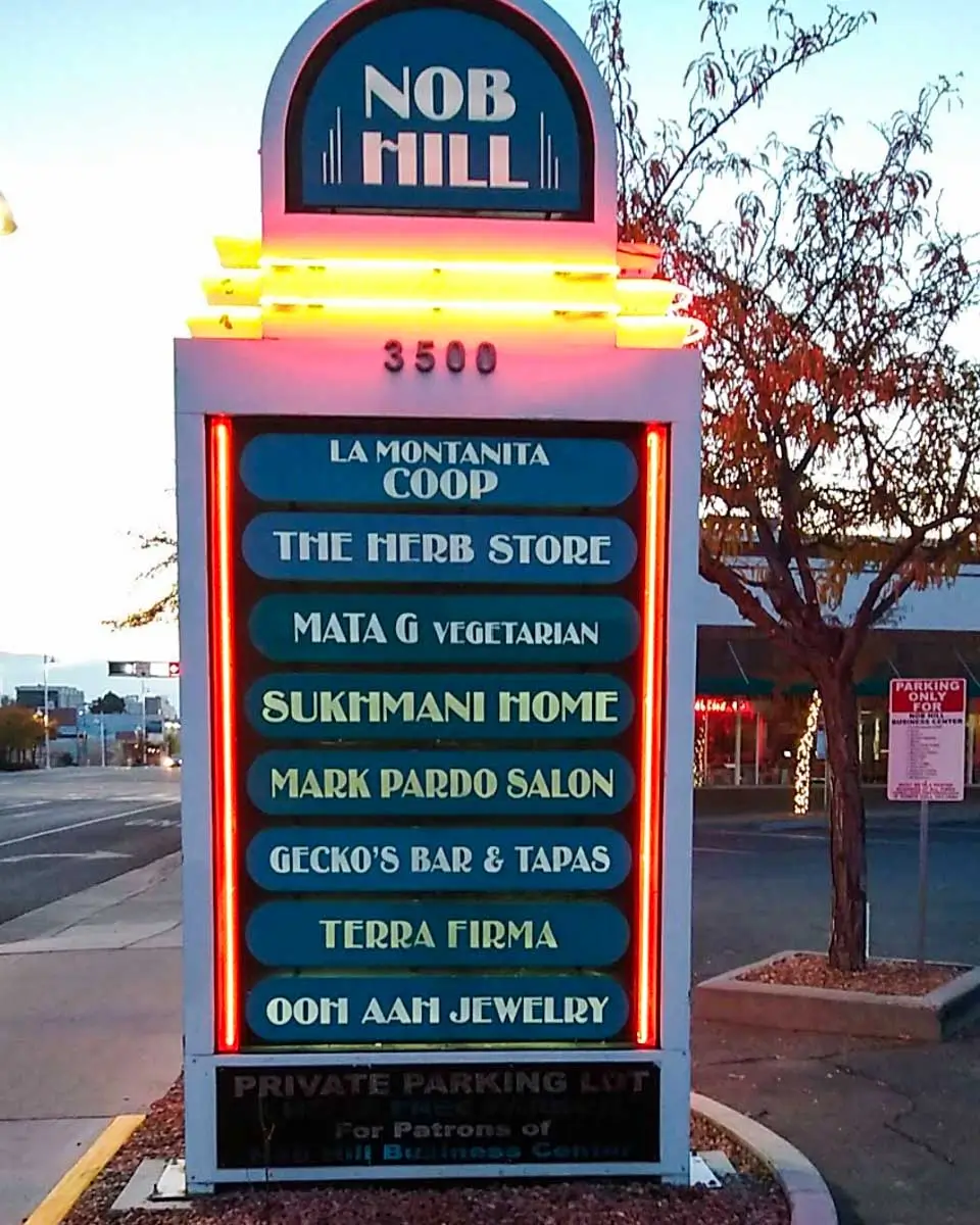 Nob Hill Business Center in Albuquerque, New Mexico