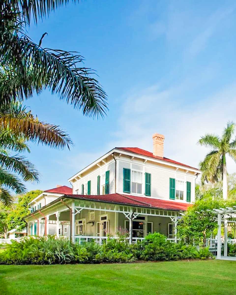 Outside of the house at Edison & Ford Winter Estates in Fort Myers copy