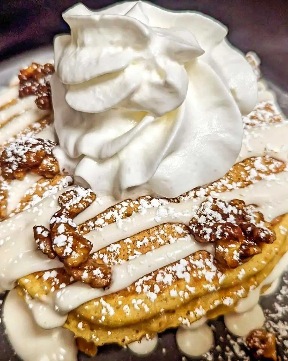Pancakes at Baja Cafe on Broadway, Tucson Arizona