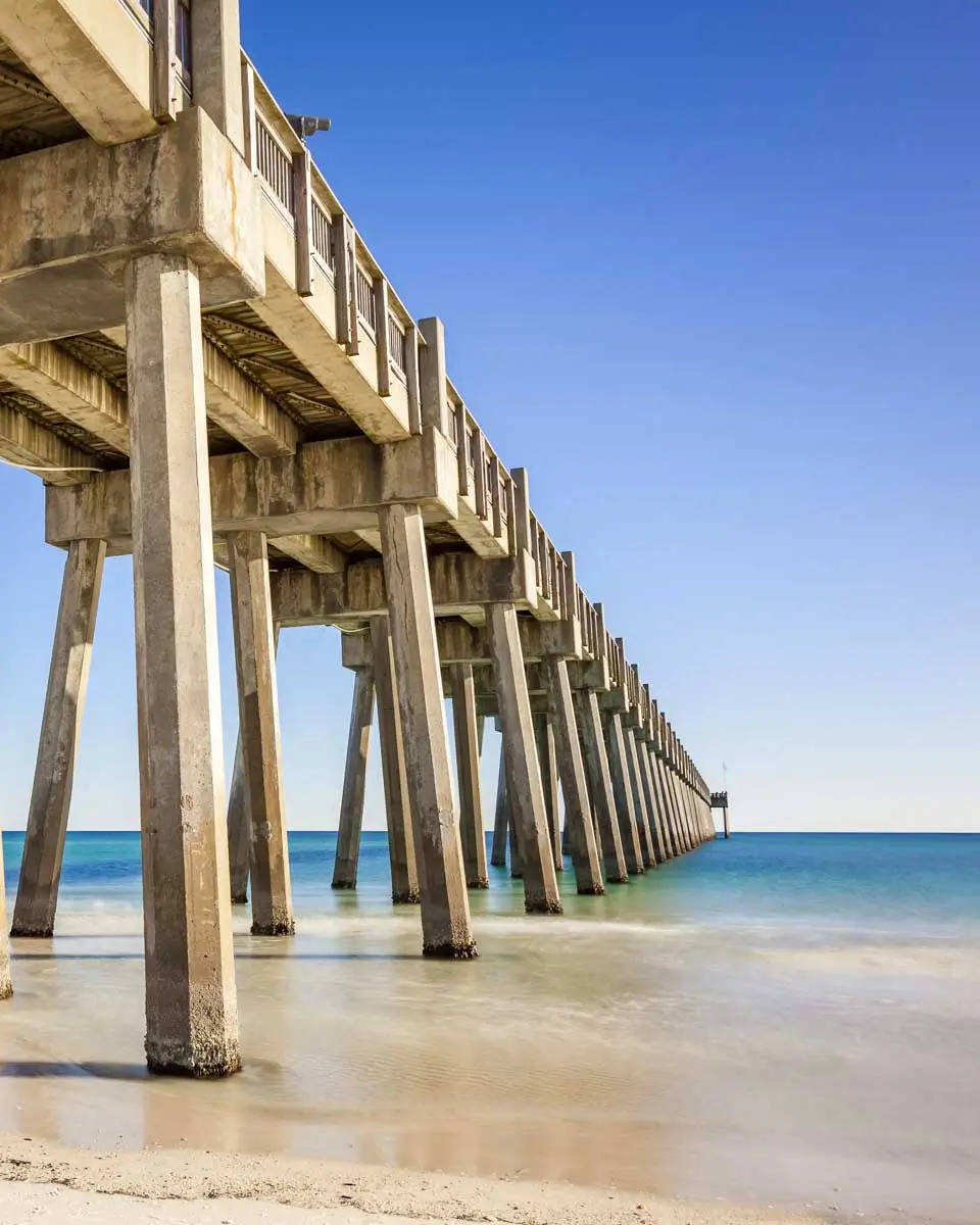 Pensacola Beach fishing pier, Pensacola, Florida