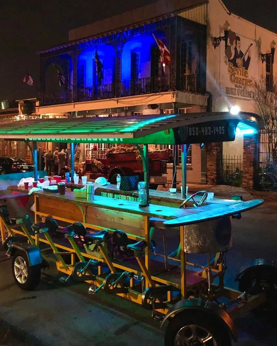 Pensacola Pedal Trolley, Florida