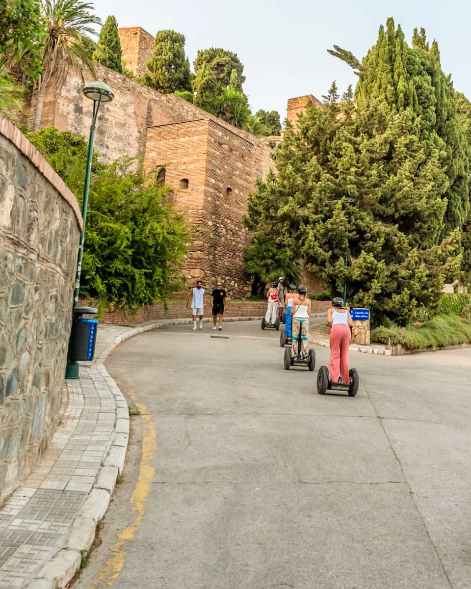 People cruise through Malaga on segways with TopSegway - Malaga