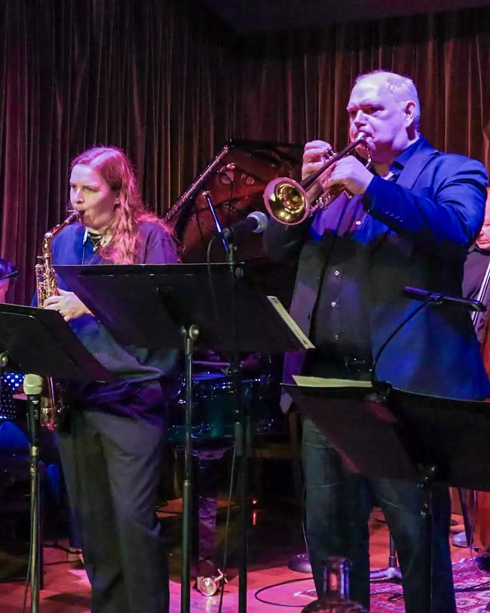People playing jazz music at The Century Room, Tucson, Arizona