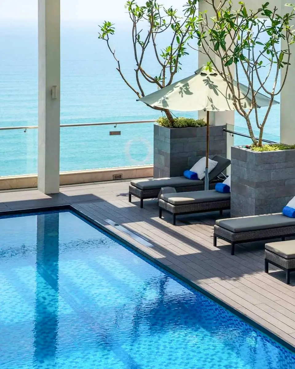 Pool at Paris Deli Danang Beach Hotel, Da Nang, Vietnam