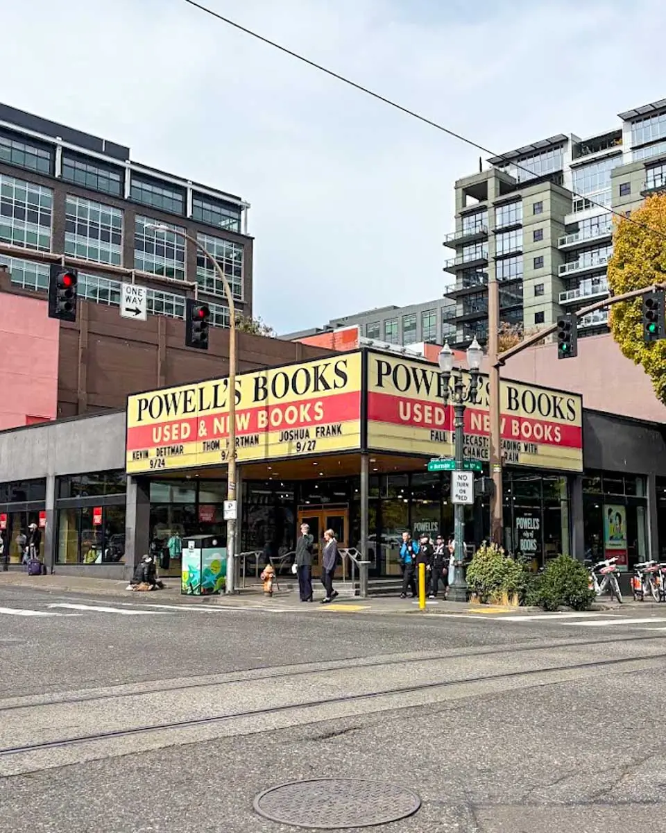 Powell's Books store in Portland, Oregon