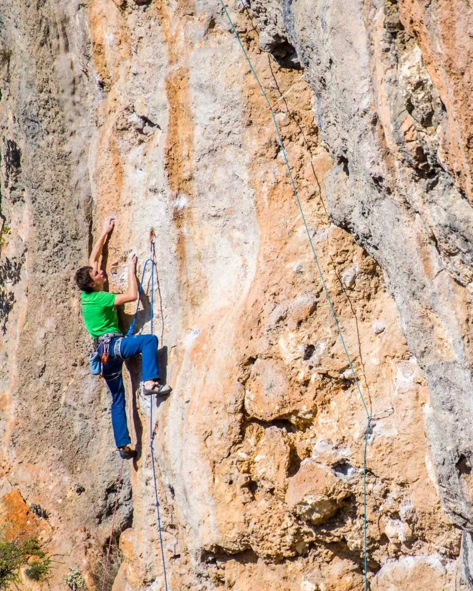 Rock climbing at Mt. Lemmon in Arizona
