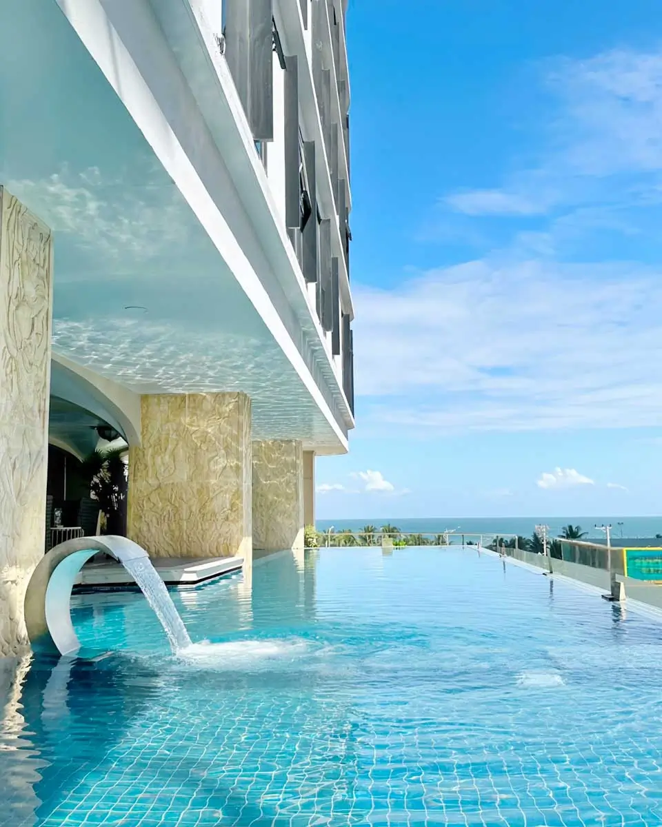 Rooftop Pool at Cicilia Hotels & Spa Danang, Vietnam 