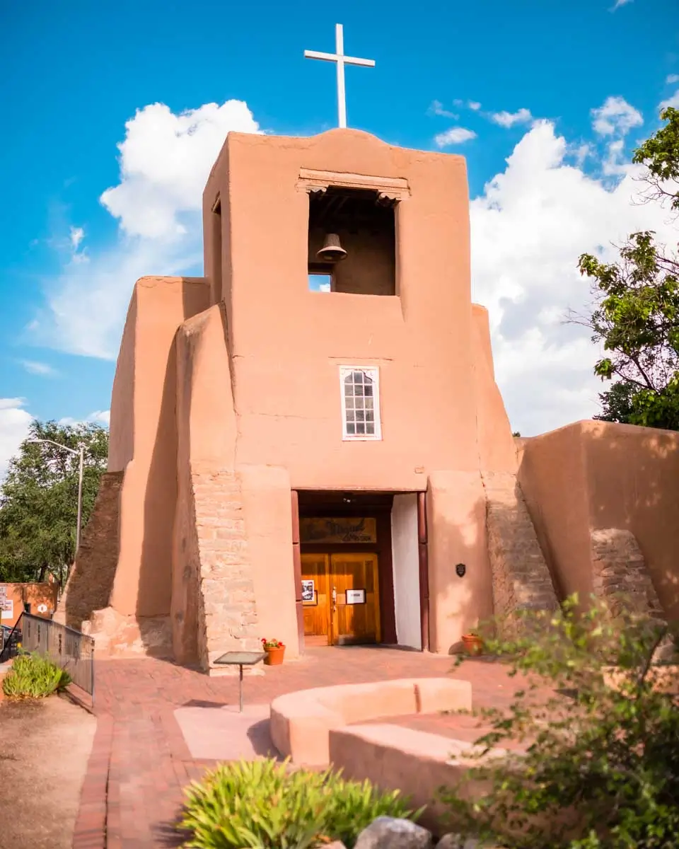 San Miguel Chapel in Santa Fe New Mexico