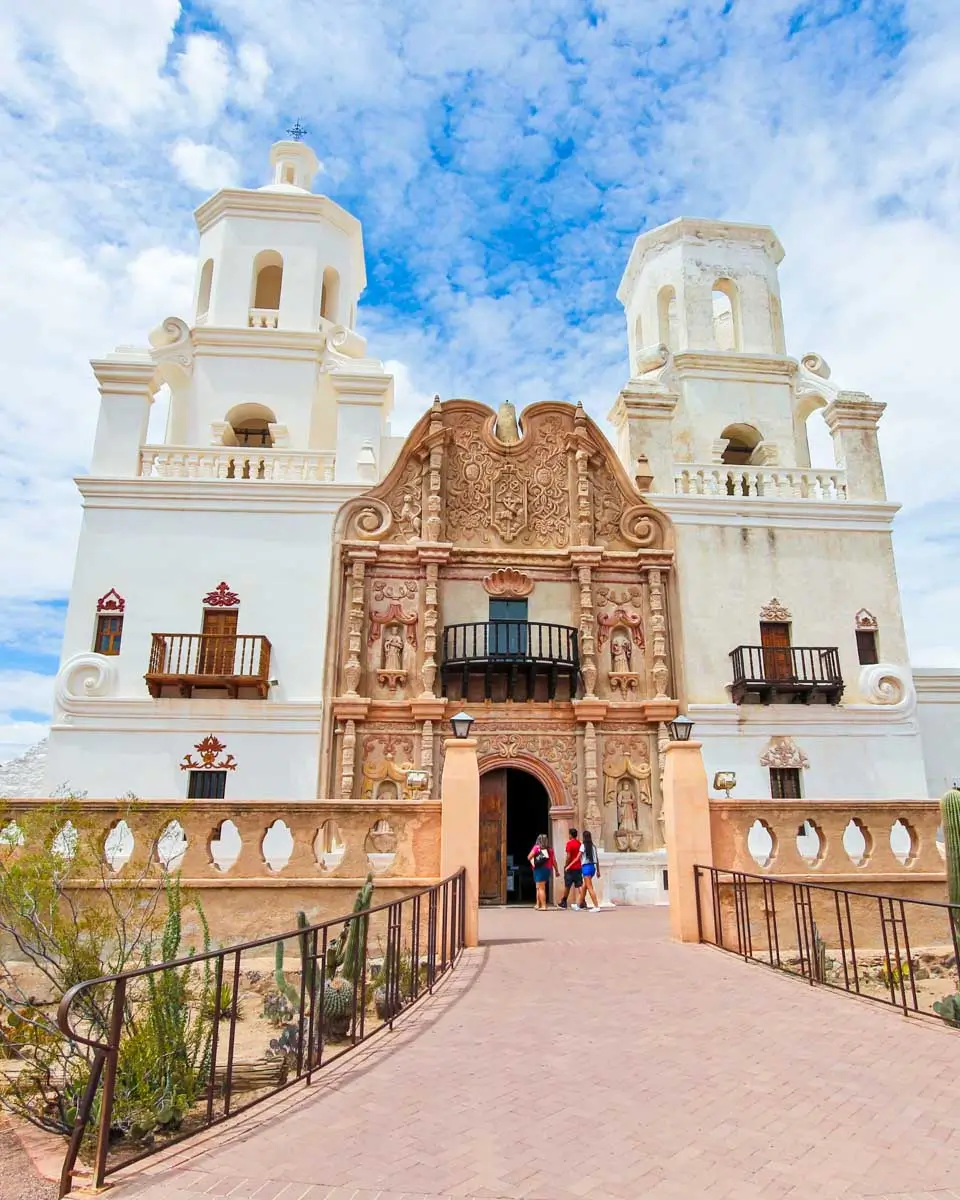 San Xavier del Bac Mission, Tucson, Arizona