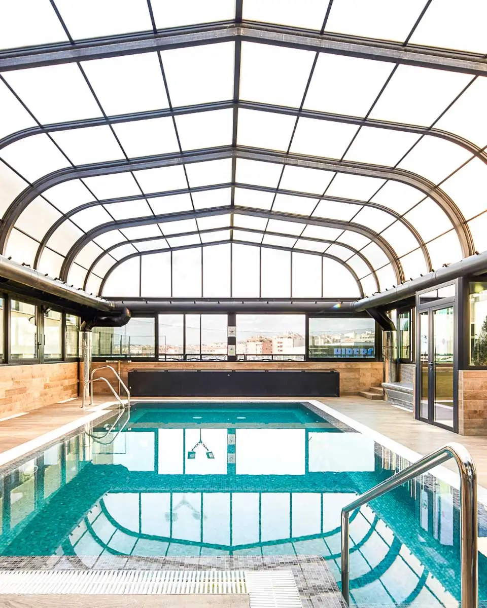 Swimming pool at Gran Hotel Luna de Granada, Spain 2