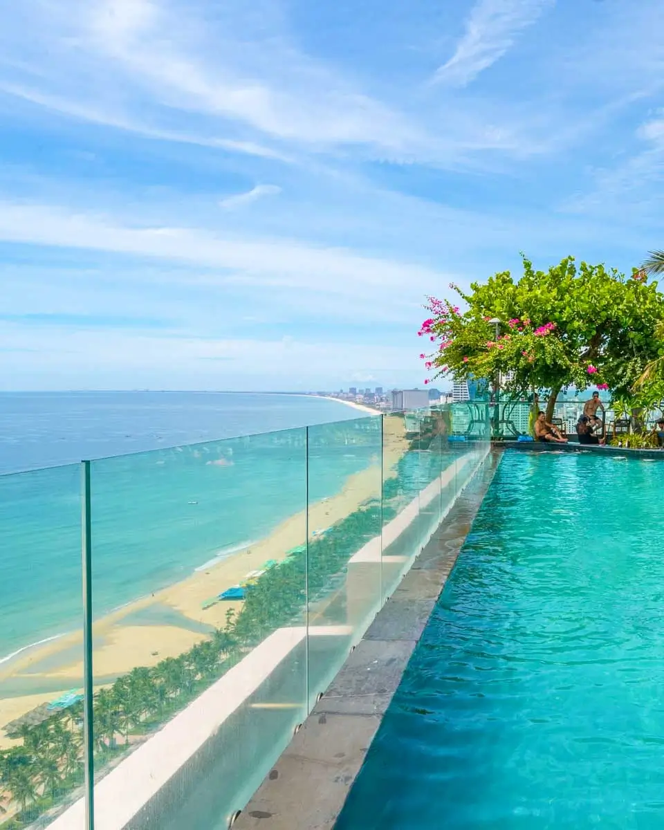 Swimming pool at Sala Danang Beach Hotel, Da Nang, Vietnam