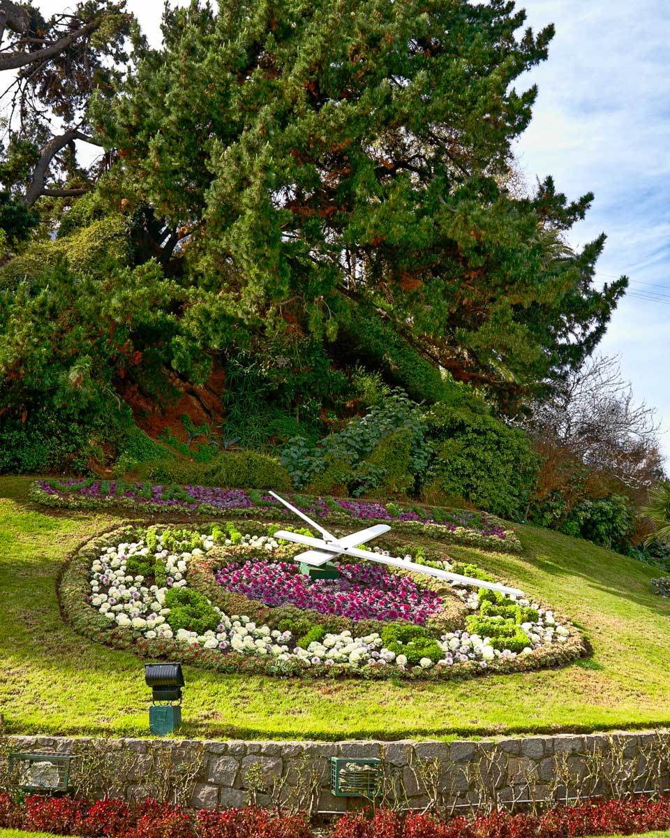 The-Flower-Clock-in-Vina-del-Mar-near Valparaiso, Chile