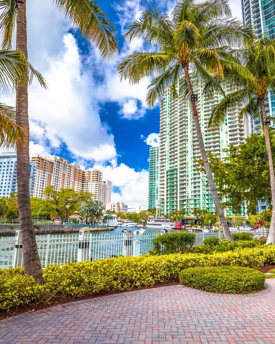 The Fort Lauderdale Riverwalk, Florida