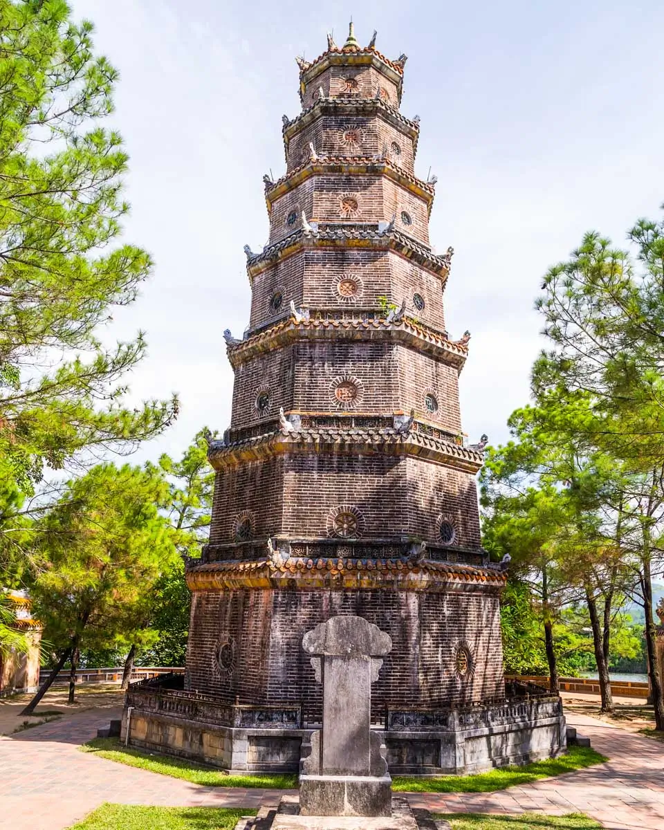 The Thien Mu Pagoda in Hue, Vietnam